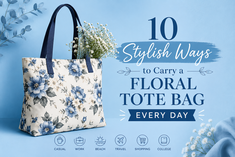 10 Stylish Ways to Carry a Floral Tote Bag Every Day