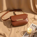Elegant Saddle Crossbody Bag – Half Moon Sling Purse