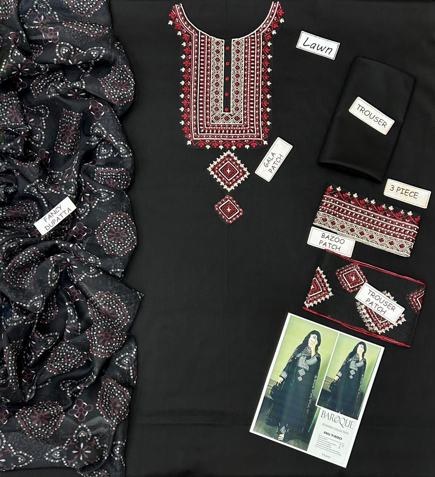Alhamdulilla*

*Baroque MOST DEMANDING EDITION*

*03PCS UNSTITCHED SUIT